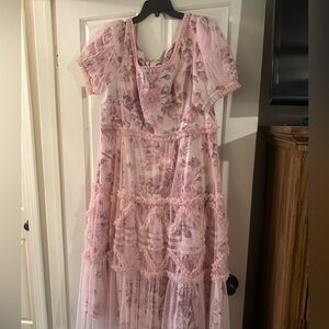 Ivy City Pink Floral Wonderstruck Dress